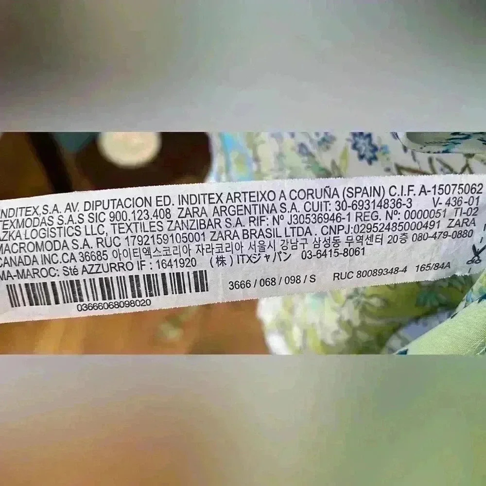 Zara button-down blouse size small - image 6